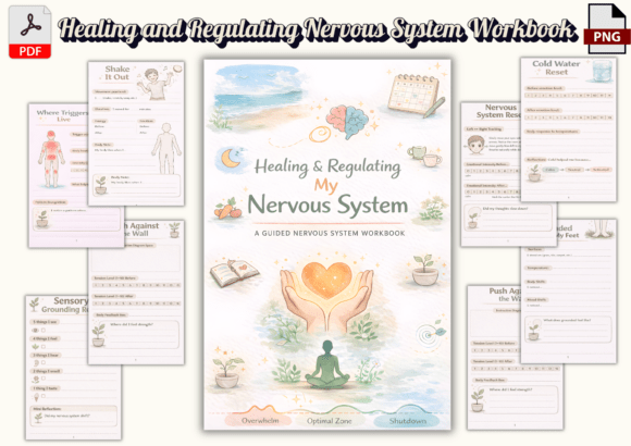 Download Somatic Therapy Nervous System Workbook - Premium Resources
